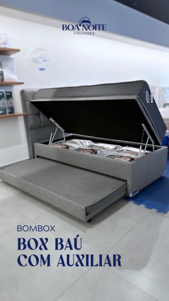 Box baú com Auxiliar