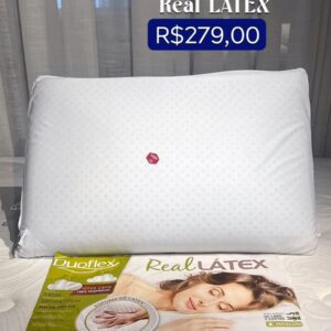 Espuma de látex Maior ventilação e frescor Real LATEX